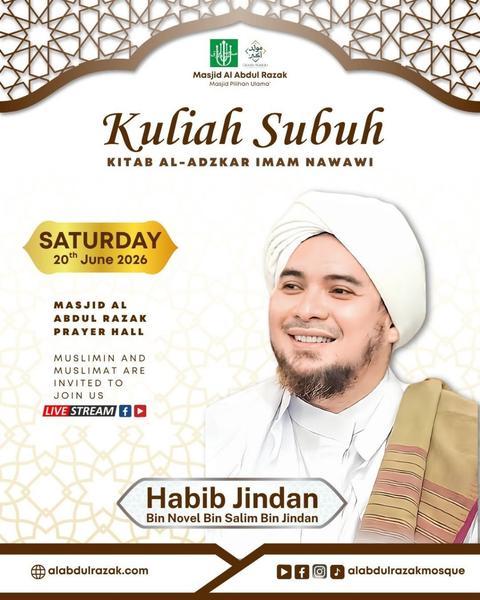 Kuliah Subuh: Kitab Al-Azkar by Imam An-Nawawi