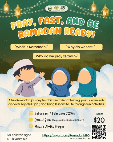 Pray, Fast, and be Ramadan Ready