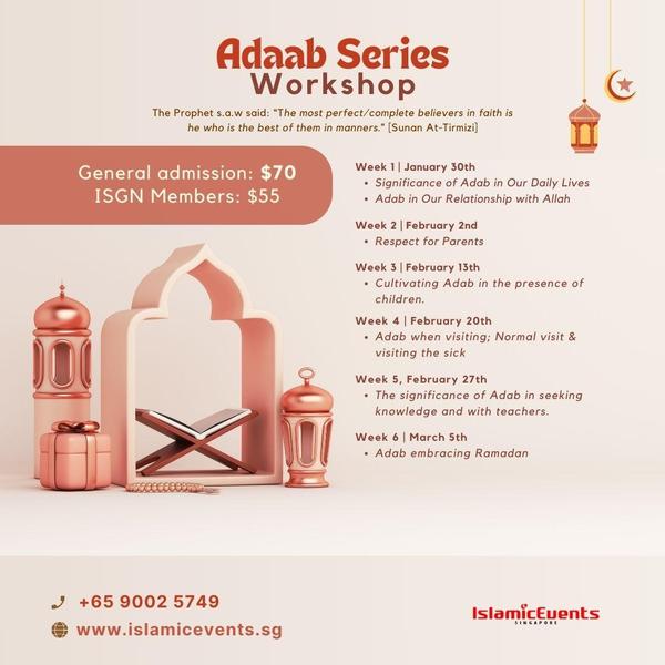 Adaab Series - Workshop