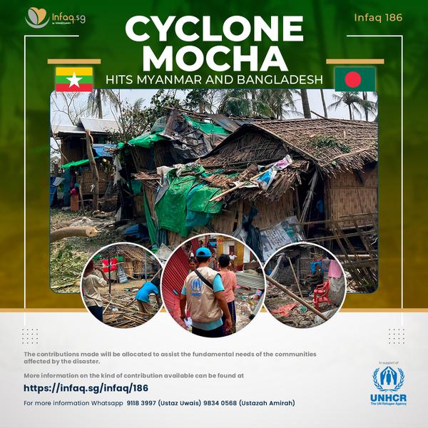 Cyclone Mocha Hits Myanmar & Bangladesh