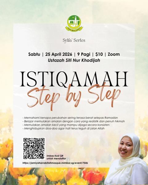 Syifa' Series: Istiqamah (Step by Step)