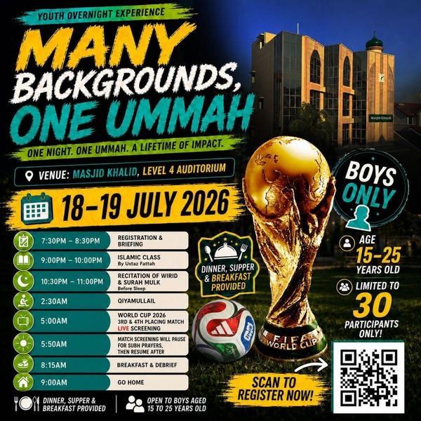 Many Backgrounds, One Ummah
