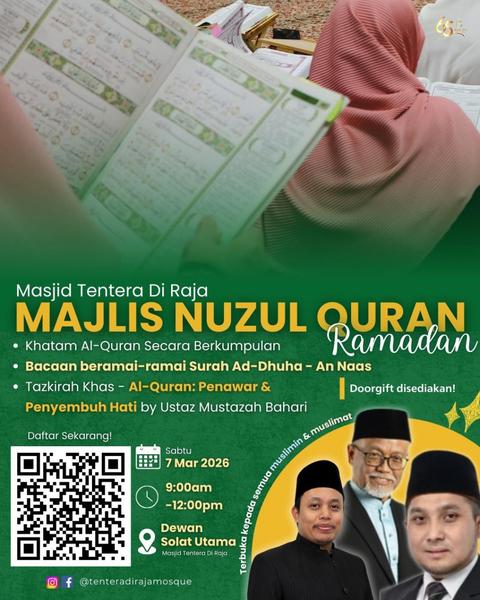 Majlis Nuzul Quran Ramadan