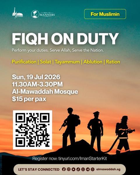 Iman Starter Kit: Fiqh On Duty