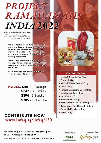 Project Ramadan Aid India 2022