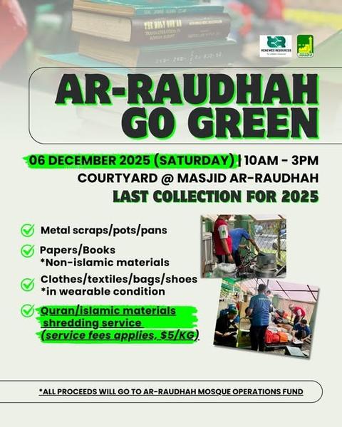 Ar-Raudhah Go Green