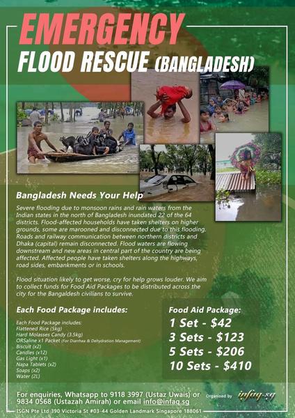 MEEMERGENCY FLOOD RESCUE IN BANGLADESH