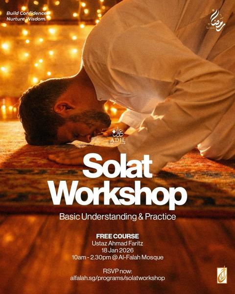 Solat Workshop: Basic Understanding & Practice [Free Course]