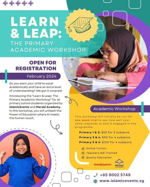 LEARN & LEAP: THE PRIMARY ACADEMIC WORKSHOP