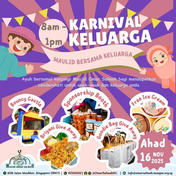 Karnival Keluarga - Maulid Bersama Keluarga