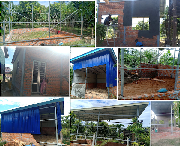 Wakaf Housing Project in Cambodia - House No. 19,21,22,23,24