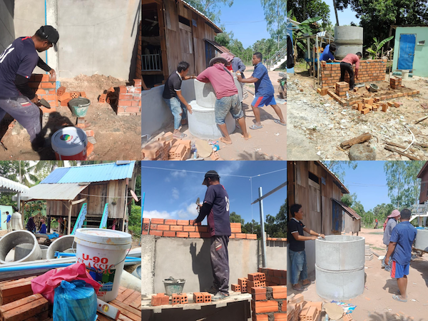 WUDU AREAS IN CAMBODIA ARE UNDERWAY