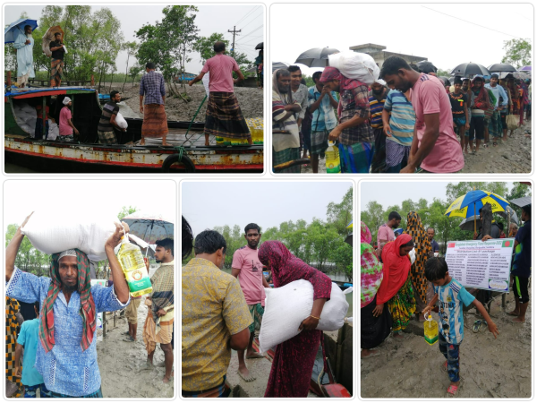 EMERGENCY FLOOD RESCUE IN BANGLADESH 
