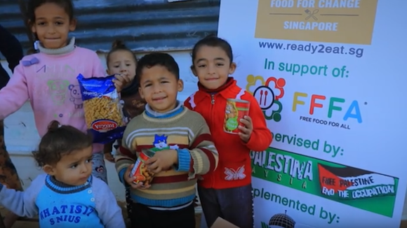 Gaza Food Aid - Video Distribution for Feb-2020