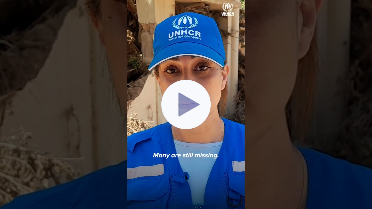 Libya Floods Emergency - UNHCR's Rana Ksaifi in Derna, describes a "horrific situation"