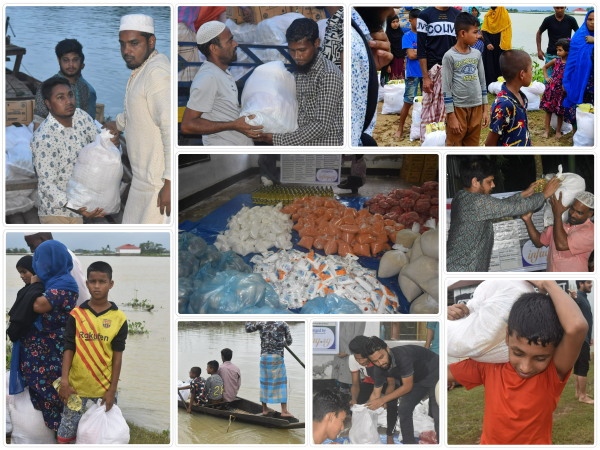 EMERGENCY FLOOD RESCUE IN BANGLADESH