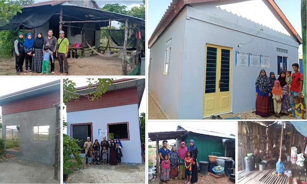 Wakaf Housing Project in Cambodia - House No. 19 & 23