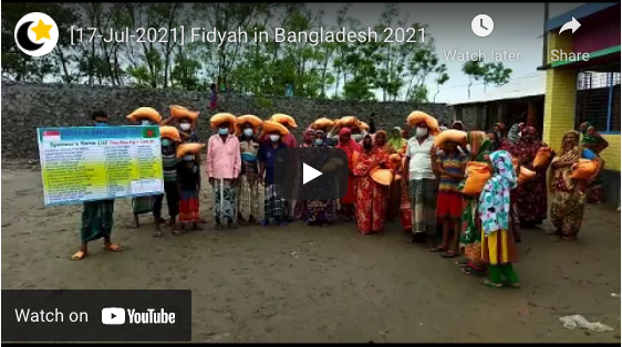 Distribution Of Fidyah In Bangladesh