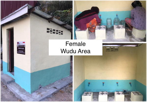 Wudu Areas in Cambodia - Female Wudu Area