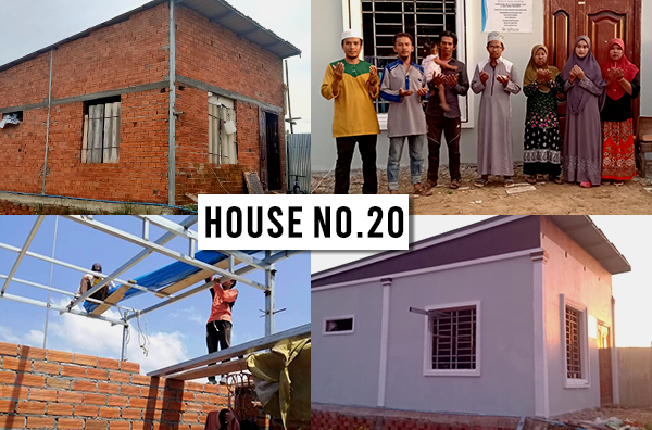 Wakaf Housing Project in Cambodia - House No. 20