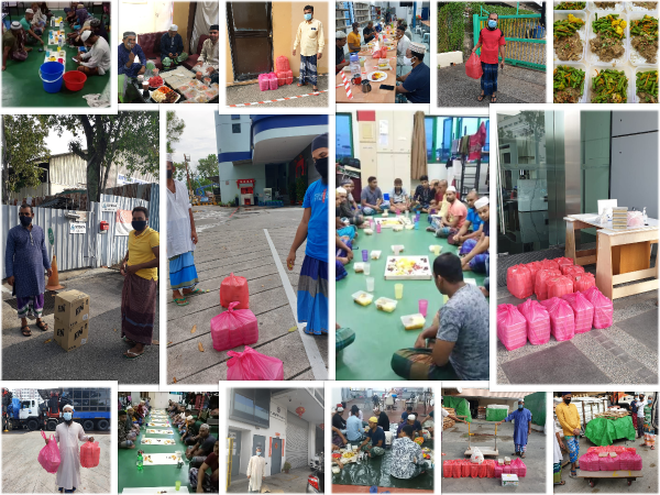 Dormitories Ramadan Porridge Project 2020 - Distribution Photo 25-Apr-2020