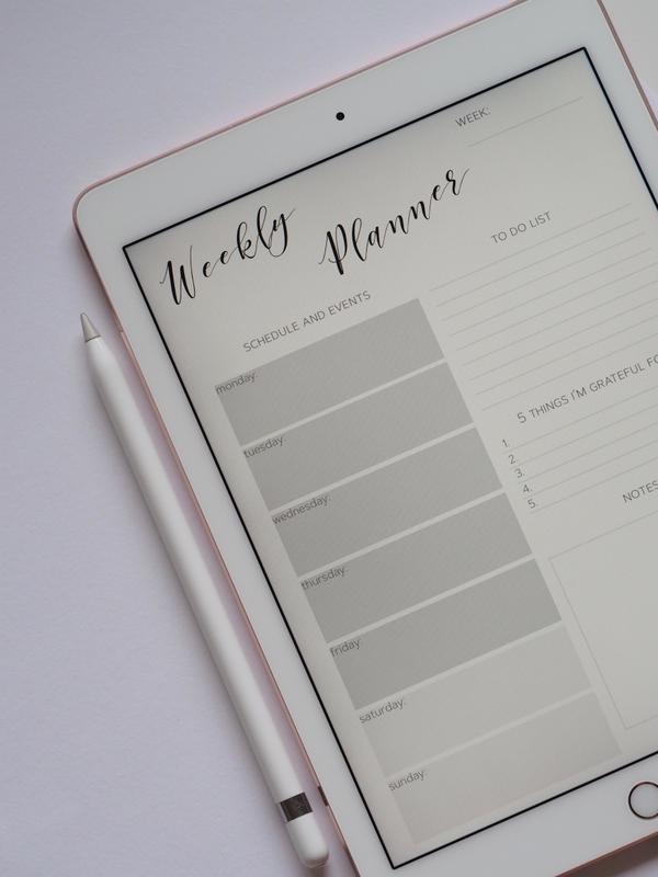 Image day planner Photo by Plush Design Studio on Unsplash