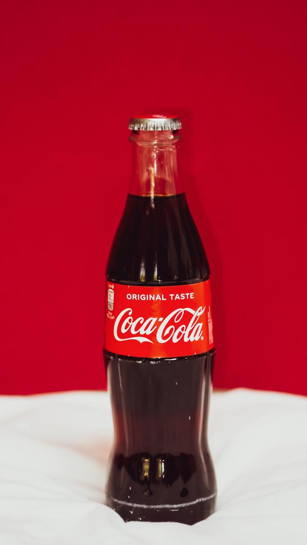 Coke Bottle Found Under a Horror Tag