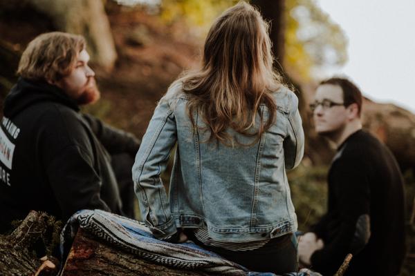 Young Adults Gathered