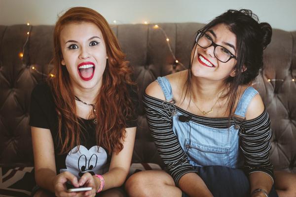young people having fun