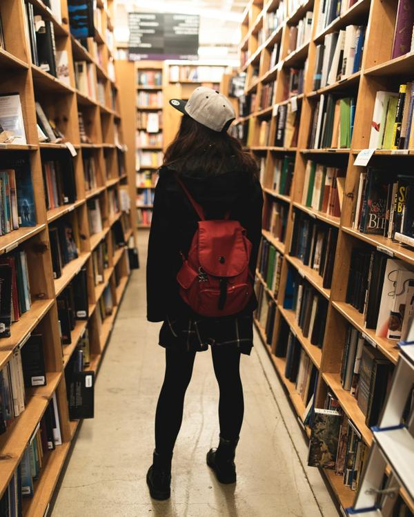 Photo by Tyler Tang on Unsplash Lady in Bookstore