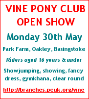 Vine Pony Club Open Show