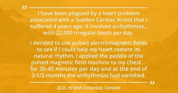 Heart Rhythm Restored by Magnetic Pulsing