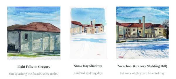 New Watercolors by Jennie Traill Schaeffer