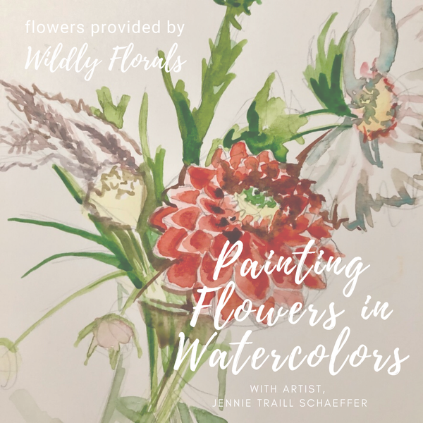 Painting Flowers in Watercolors