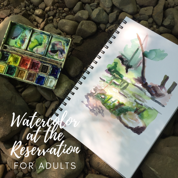 Backyard Watercolor for Teens