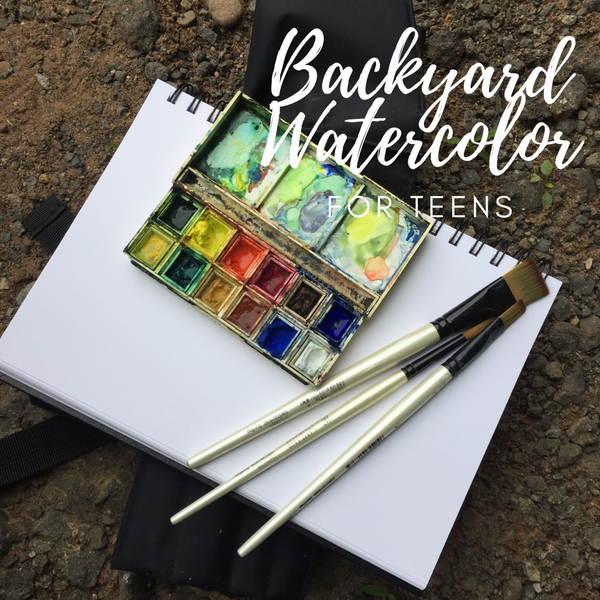 Backyard Watercolor for Teens