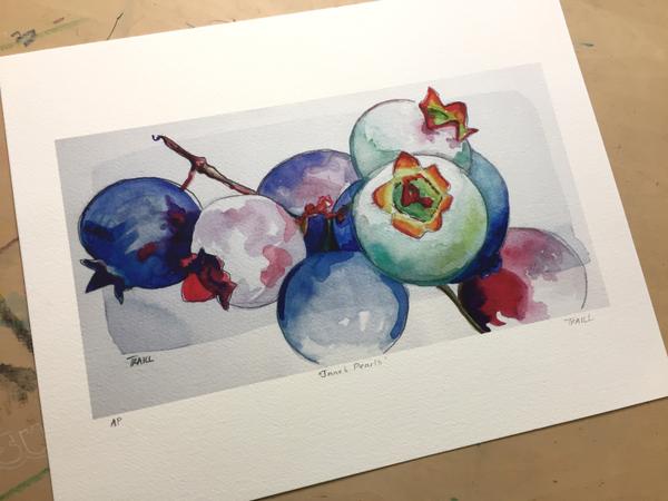 June's Pearls Limited Edition Giclée