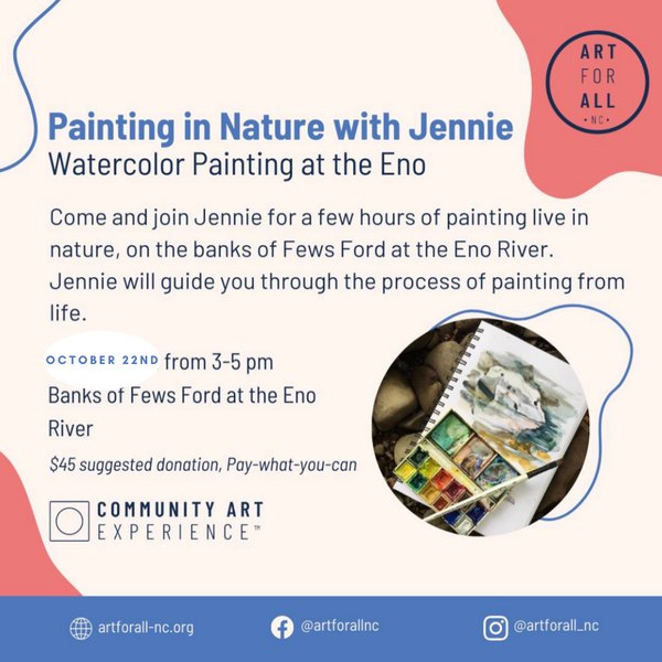 Painting in Nature with Jennie
