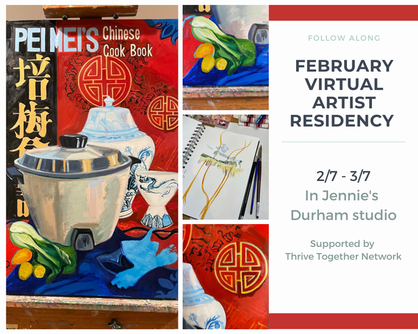 February Virtual Artist Residency