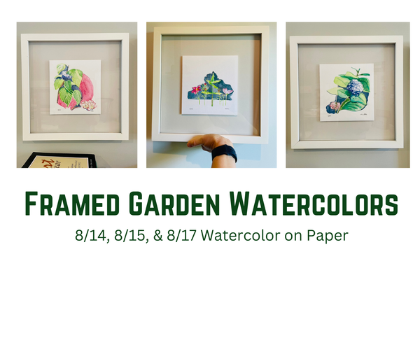 Garden Watercolors Studio Sale