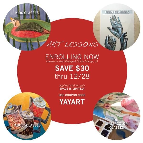 Art Lessons Winter Promo