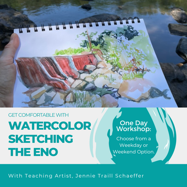 Watercolor Sketching the Eno Workshop