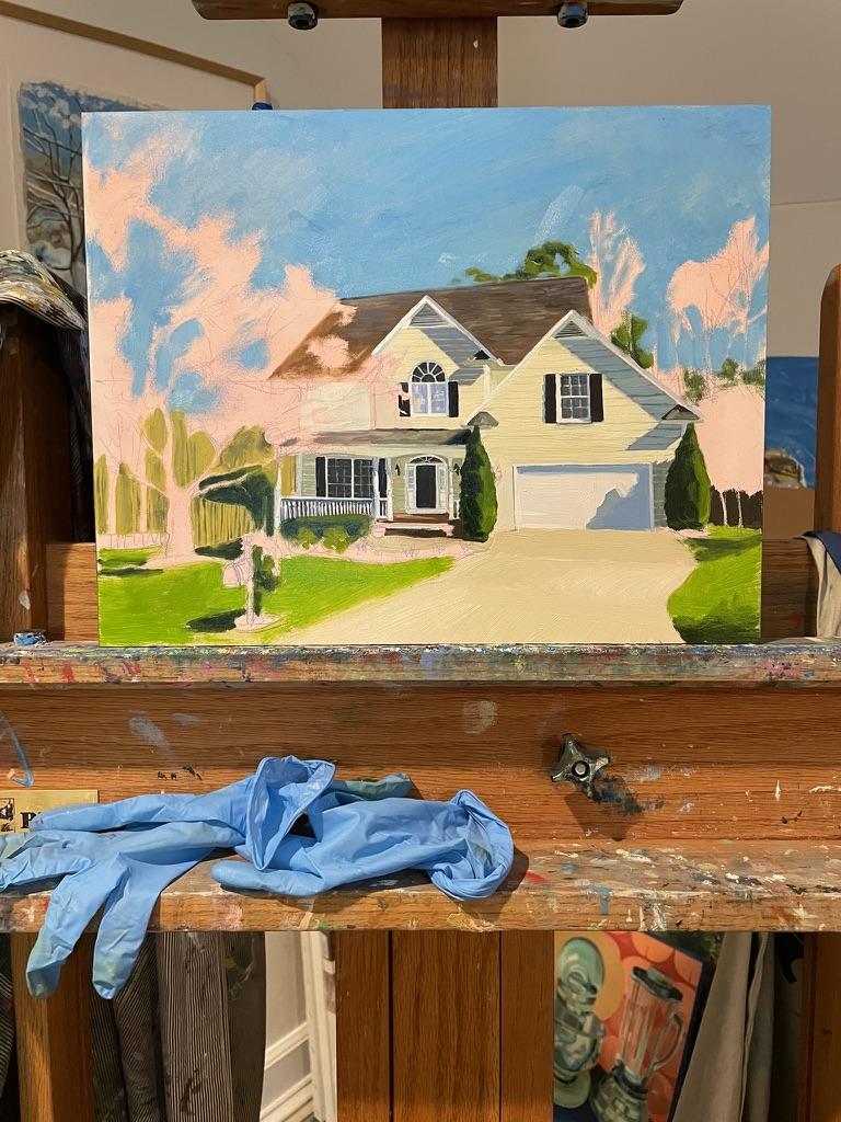 Home Portrait in Progress