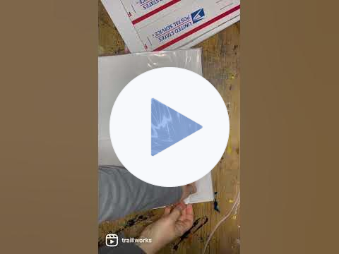 Blueberry Giclée Print Unwrapping