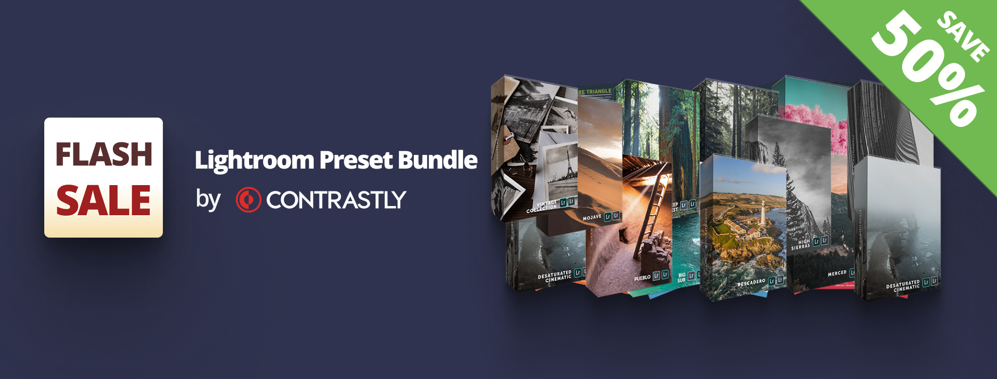 Lightroom Preset Bundle By Contrastly