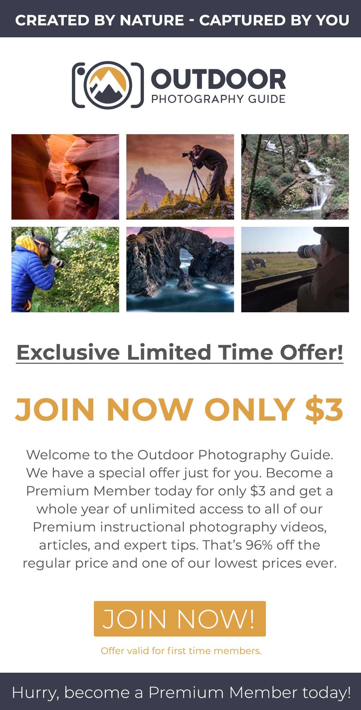 Outdoor Photography Guide Premium Membership