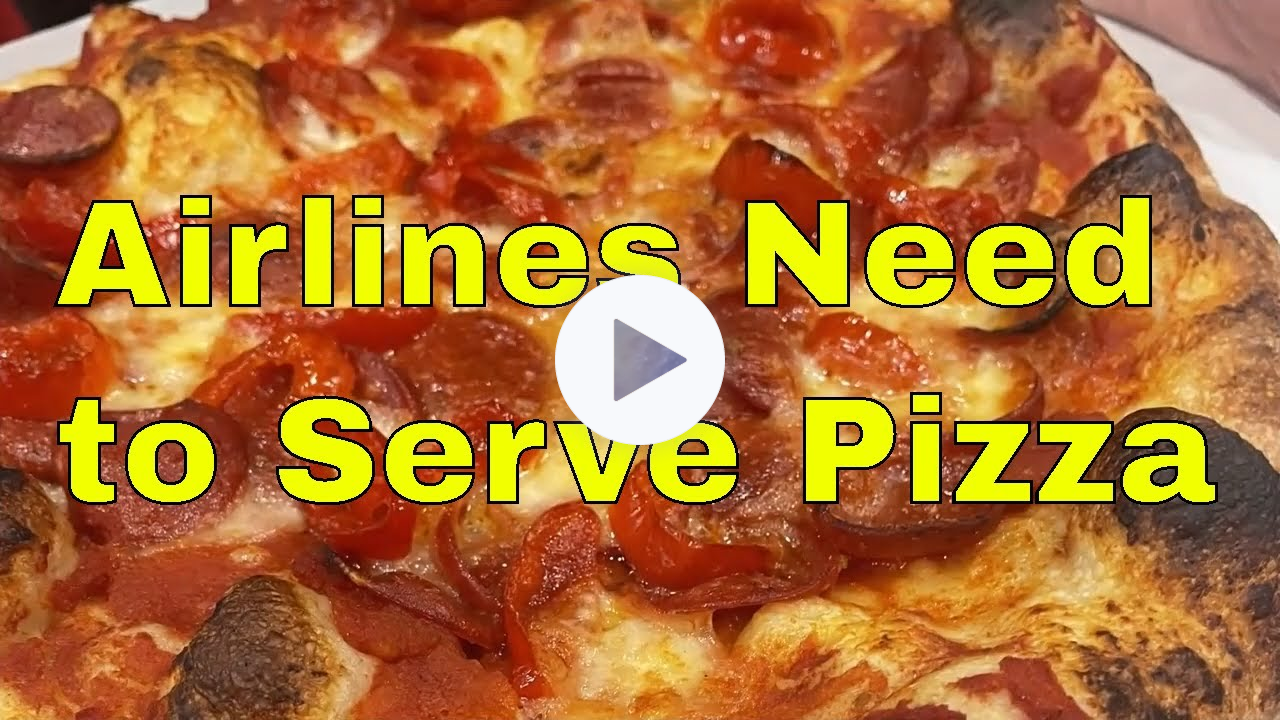 Revolutionize Airplane Meals With Pizza On Every Flight