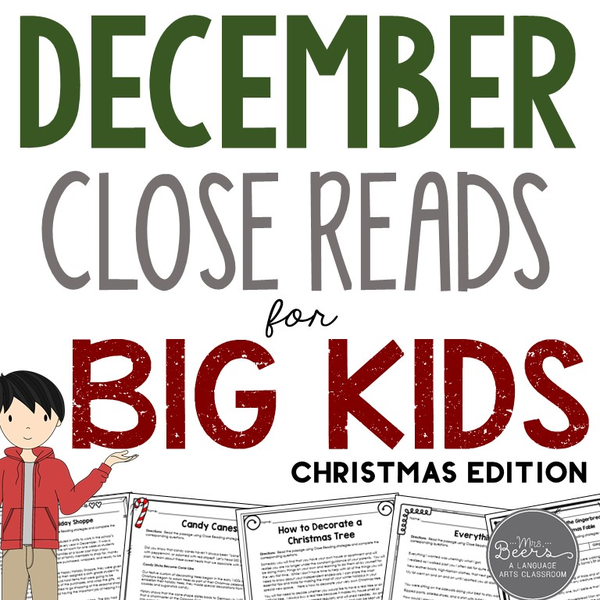 December Close Reads
