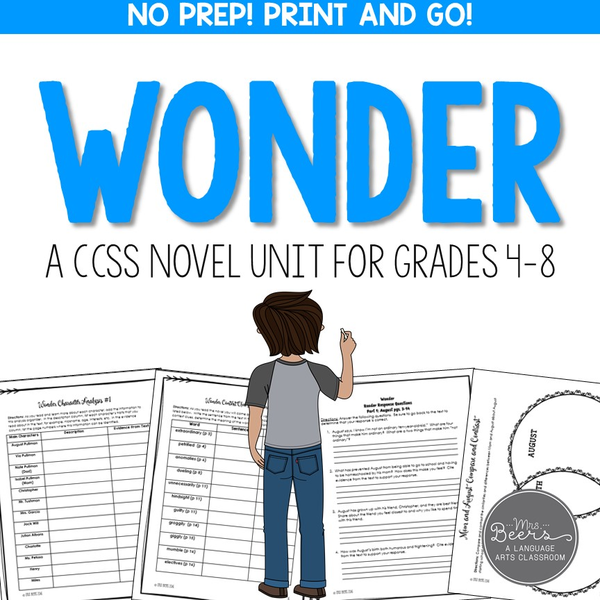 Wonder Novel Study