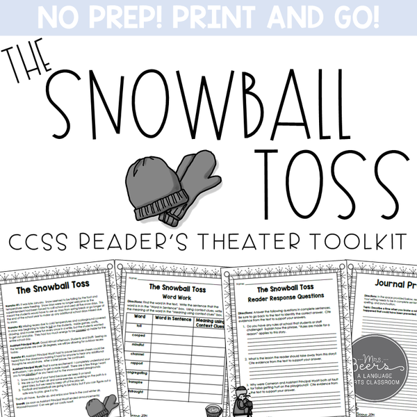 Snowball Toss Reader's Theater Script